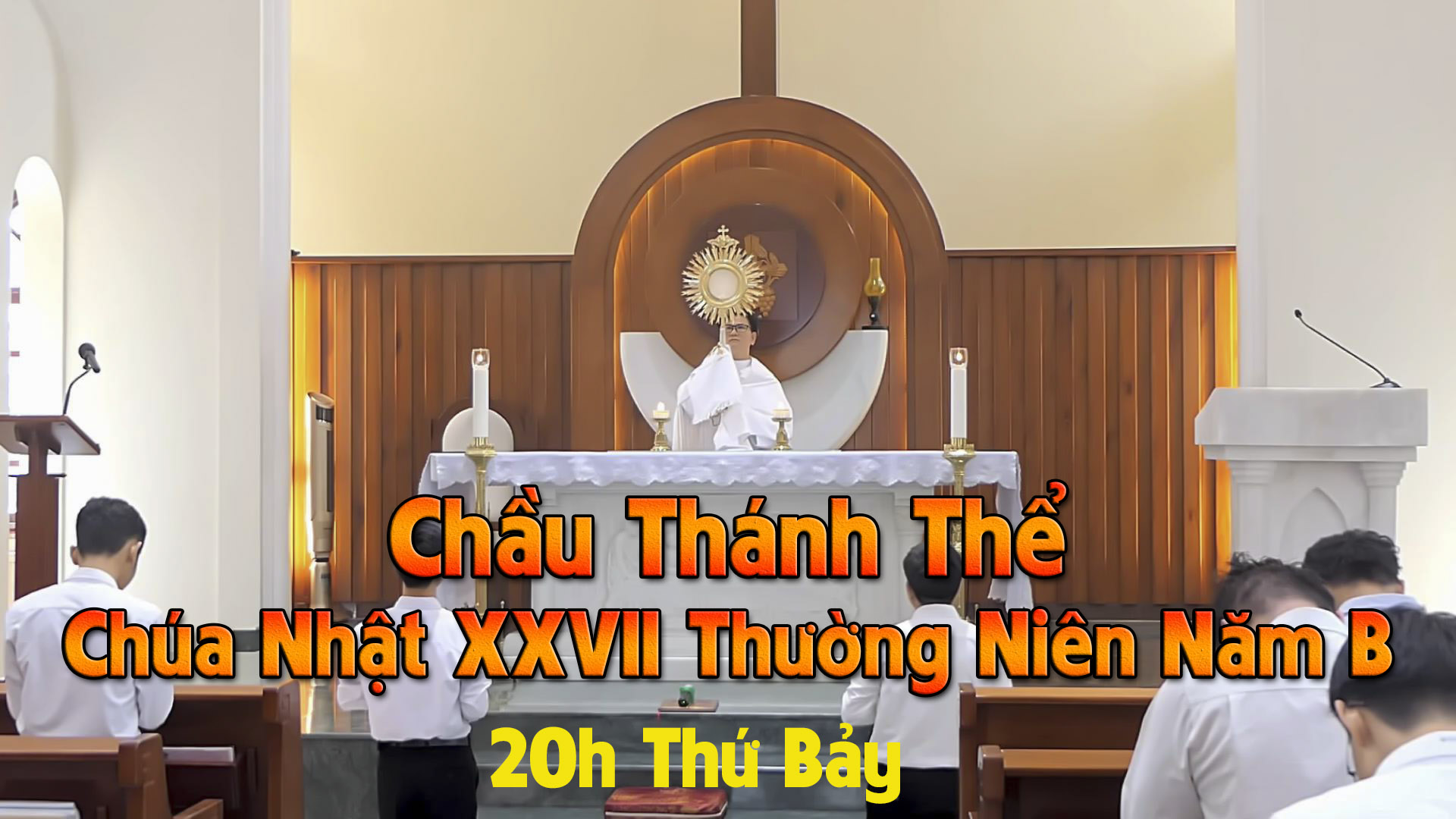 Chầu Thánh Thể - Chúa Nhật XXVII Thường Niên Năm B